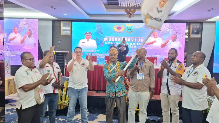 Yosias Saroy Terpilih Pimpin KONI Papua Barat 2026-2030