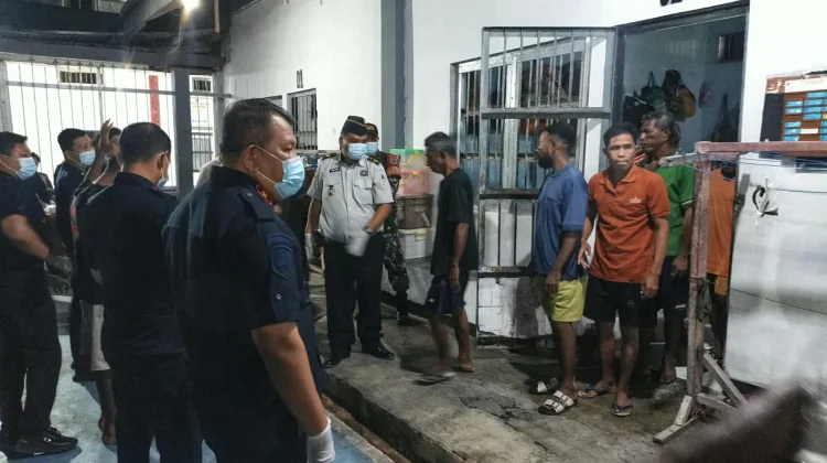 Razia Gabungan Perkuat Pengawasan di Lapas Manokwari