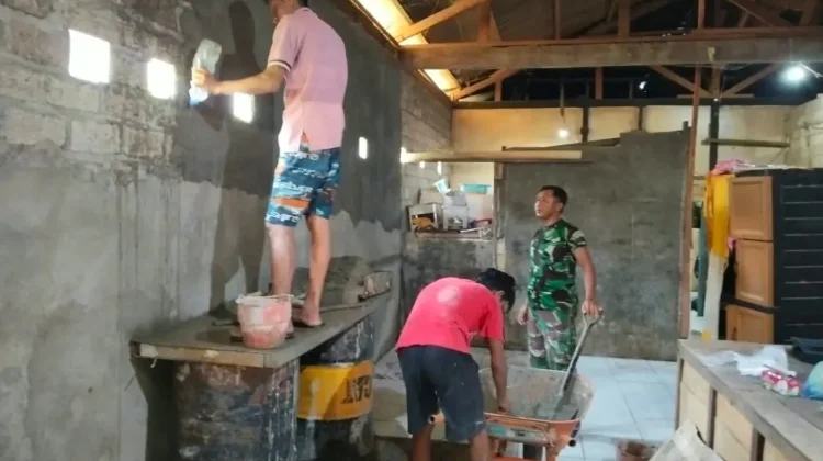 Kodim 1801 Manokwari Mulai Renovasi Panti Sosial Asuhan Anak Semi (PSSA) Metta Bahag