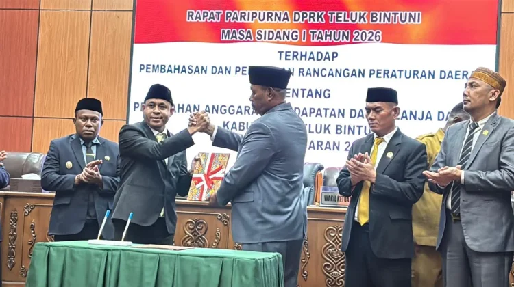 DPRK Teluk Bintuni Tetapkan APBD Perubahan 2026 Rp2,8 Triliun