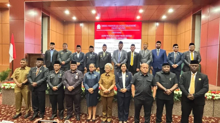 DPRK Teluk Bintuni Tetapkan APBD Perubahan 2026 Rp2,8 Triliun