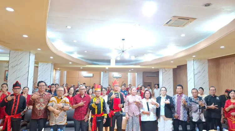 Rukun Matuari Tonsea Perkuat Kebersamaan dan Semangat Mapalus di Manokwari