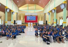 Ratusan Siswa SMA Katolik Villanova Manokwari Ikuti Rekoleksi
