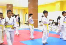 128 Atlet Ikuti Ujian Kenaikan Tingkat Taekwondo di Manokwari