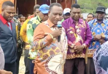 Bupati Dominggus Saiba Larang Palang Jalan dan Minta ASN Menetap di Pegaf