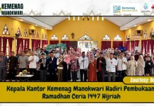 Kemenag Manokwari Hadiri Pembukaan Ramadhan Ceria 1447 H di SMAN 2