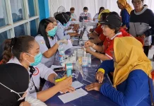 Cek Kesehatan Gratis Warnai HUT PWKI di Manokwari