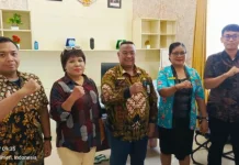 Kanwil Kemenkum Papua Barat Tinjau Efektivitas Pendaftaran Merek