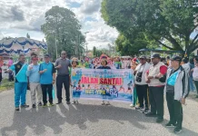 Jalan Santai Peringati HUT YPK Ke-64 di Manokwari