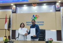 BPS Papua Barat dan RRI Manokwari Teken PKS