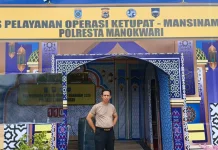 Polresta Manokwari Siapkan Pos Pengamanan Operasi Ketupat Mansinam 2026
