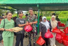 Kodim 1806 Bintuni Gelar Bazar Murah jelang Lebaran