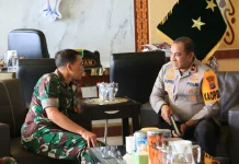 Kapolda Papua Barat Perkuat Sinergitas TNI Polri