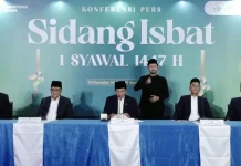 Sidang Isbat, Penetapan 1 Syawal 1447 Hijriah