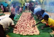 Sagu Sep Makanan Khas Papua Selatan