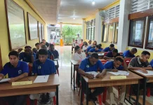 Puluhan Warga Binaan Lapas Manokwari Ikuti Ujian Pendidikan Kesetaraan