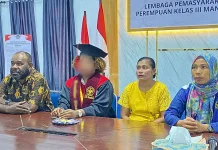 WB Lapas Perempuan Manokwari Ikuti Wisuda Daring, Wujud Pemenuhan Hak Pendidikan