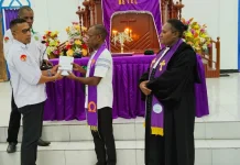 Kemenag Teluk Wondama Dukung Camping Paskah Jemaat Betel Tandia