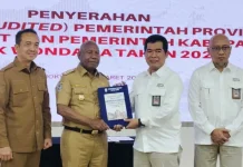 Tindak Lanjut Rekomendasi BPK Papua Barat Capai 65,28 Persen, Masih di Bawah Target.