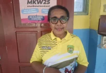 SMP Negeri 2 Manokwari Rayakan HUT ke-47 dengan Jalan Santai