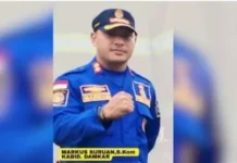 Remaja GKI Borarsi Ikuti Simulasi Penanganan Kebakaran