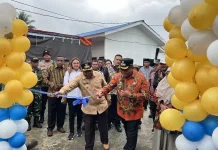 Huntara Borobudur Diresmikan, Bupati: Wujud Kepedulian Pemerintah Daerah