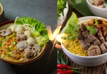 Mie Ayam vs. Mie Pangsit, Serupa tapi Tak Sama