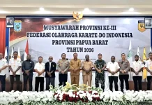 Pemprov Papua Barat Berharap Musprov FORKI III Tingkatkan Prestasi
