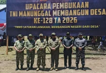 TMMD Satukan Langkah Bangun Desa di Manokwari