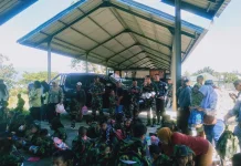 Kodam XVIII/Kasuari Tanamkan Nasionalisme Anak TK lewat Edukasi Interaktif