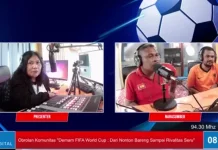 RRI Manokwari Bahas Demam FIFA World Cup Komunitas