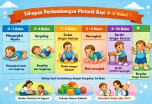 Tahapan Perkembangan Motorik Bayi