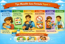 Tips Memilih Susu Formula Tepat