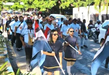72 Sekolah di Manokwari Meriahkan Pawai Pendidikan Hardiknas 2026