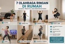 7 Olahraga Ringan di Rumah untuk Kamu yang Super Sibuk