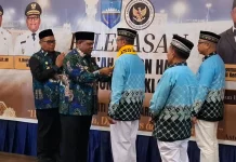 Sebanyak 88 Calon Jamaah Haji Asal Kab Manokwari di Lepas oleh Bupati dan Wabup