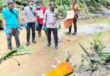 Jenazah Lansia Ditemukan di Kali Tumagar Bintuni