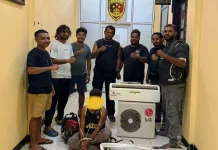 Polisi Teluk Bintuni Ringkus Pencuri AC dan Mesin