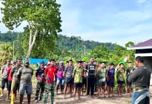 Apel Pagi Satgas TMMD Perkuat Kekompakan Personel Lapangan