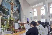Umat Katolik Manokwari Rayakan Kenaikan Yesus Kristus dengan Khidmat