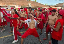 Tarian Cakalele Meriahkan Peringatan HUT Pattimura ke-209 di Manokwari