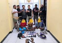 Polres Bintuni Bekuk Komplotan Pencuri Spesialis Lima TKP