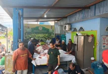 Semangat Toleransi Warnai Pembagian Kurban di Masjid At-Taqwa Manokwari