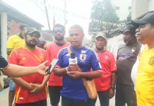 Karang Taruna Fanimo Terus Lakukan Persiapan sebagai Kampung Piala Dunia