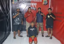 TEKAB Polresta Manokwari Tangkap Pelaku Penganiayaan Arowi 1