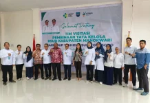 Tim Pengampu Kemenkes Lakukan Visitasi Tata Kelola RSUD Manokwari