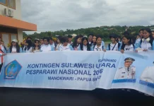 Provinsi Sulawesi Utara Datang Pertama di Pesparawi Nasional