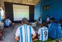 Pendukung Argentina Bergemuruh saat Nobar, Messi Bawa Albiceleste Menang Telak