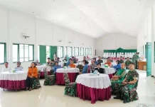 Tatap Muka Dandim 1801/Manokwari dengan Aparatur Sipil Negara