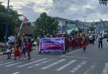 Karnaval Budaya Pesparawi Nasional XIV 2026 Meriahkan Kota Manokwari